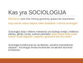 Kas yra sociologija? Įvadas