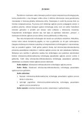 Informacinės technologijos mokinių ugdymo procese 2 puslapis