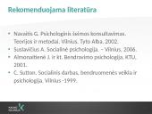 Socialinio darbo teorijos ir metodai. Bihevioristinė socialinio darbo teorija 10 puslapis