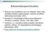 Socialinio darbo teorijos ir metodai. Įvadas 17 puslapis