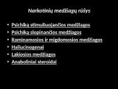 Narkotinės medžiagos (narkotikai) 17 puslapis