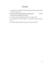 Filtravimas. Filtro skaičiavimas 17 puslapis