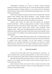 Finansiniai sprendimai, jų formavimas ir priėmimas 8 puslapis