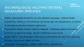 Duomenų bazių valdymo sistema 6 puslapis