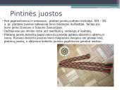 Juostos, jų pynimas ir istorija 2 puslapis