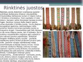 Juostos, jų pynimas ir istorija 4 puslapis