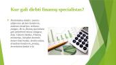 Finansininko specialybė - ypatumai ir perspektyvos  6 puslapis