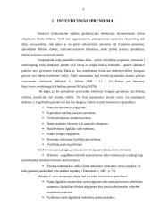 Investiciniai sprendimai ir jų pasirinkimo nauda 3 puslapis