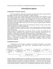 Komunikacinė elgsena ir bendravimas