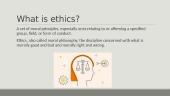 What is ethics? 2 puslapis