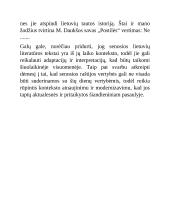 Kaip šiuolaikiniai žmonės gali remtis vertybėmis, atsiskleidžiančiomis senosios lietuvių raštijos tekstuose? 3 puslapis