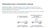 Branduolinės reakcijos. Grandininės branduolinės reakcijos 5 puslapis