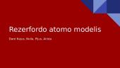 Rezerfordo atomo modelis