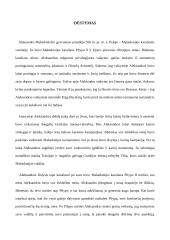 Aleksandras Didysis. Asmenybė ir veikla 3 puslapis