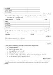 Biologijos pamokos planas. Pamokos tema Augalo ir gyvūno ląstelių sandara 11 puslapis