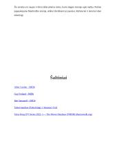 Serialo aprašymas. Talsos Karalius 4 puslapis