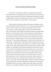 Lietuvos paveikslas Maironio poezijoje