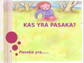 Kas yra pasaka? 1 puslapis