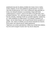 Ką man reiškia laisvė? Rašinys 2 puslapis