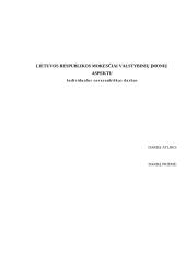 Lietuvos Respublikos mokesčiai įmonių aspektu