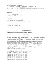 Matematinė statistika - imtys 5 puslapis