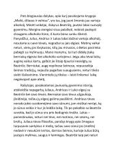 Tradicinės vertybės, elgesio normos, autoriteto problema J. Grušo tragikomedijoje „Meilė, džiazas ir velnias“ 2 puslapis