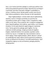 Tradicinės vertybės, elgesio normos, autoriteto problema J. Grušo tragikomedijoje „Meilė, džiazas ir velnias“ 3 puslapis