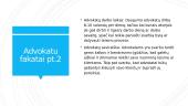 Advokato profesija. Skaidrės 8 puslapis