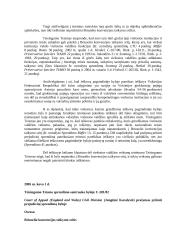 Europos Bendrijų Teisingumo Teismo sprendimų santraukos 6 puslapis