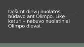 Olimpo dievai. Skaidrės 2 puslapis