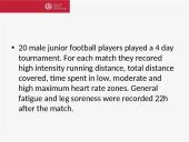 Post exercise recovery strategies for junior football players 3 puslapis