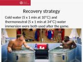 Post exercise recovery strategies for junior football players 4 puslapis
