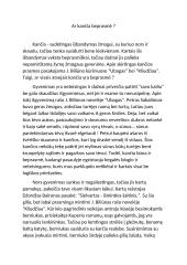 Ar kančia beprasmė?