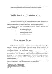 Deivido Hjumo (David Hume) moralės principai 5 puslapis