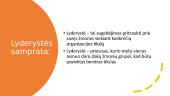 Skaidrės apie lyderystę