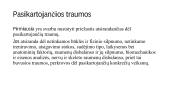 Raumenų traumos ir jų priežastys 17 puslapis