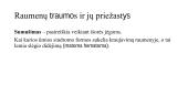 Raumenų traumos ir jų priežastys 5 puslapis