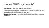 Raumenų traumos ir jų priežastys 7 puslapis