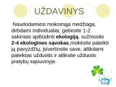 Ką tikria ekologiją? 2 puslapis