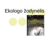 Ką tikria ekologiją? 8 puslapis
