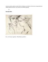 Dailės mokyklinio brandos egzamino kūrybinio darbo „Gyvybės medis“ aprašymas 13 puslapis