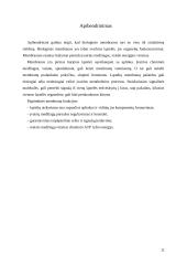 Biologinės membranos, jų funkcijos ir sudėtis. Medžiagų pernaša per biologines membranas 10 puslapis