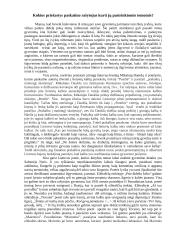 Kokios priežastys paskatino rašytojus kurti jų pasirinktomis temomis?