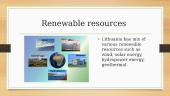 Renewable resources in our country 2 puslapis