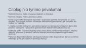 Citologinis tyrimas, citopatologinis tyrimas 2 puslapis