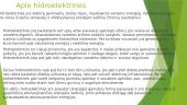 Hidroelektrinės. Veikimo principai, konstrukcijos, galingumas 2 puslapis