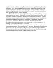 Ekologijos savarankiškas darbas. Gyvenamosios aplinkos analizė 2 puslapis