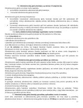 Administracinio proceso teisės konspektai 17 puslapis