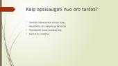 Kas yra aplinkos tarša? 18 puslapis