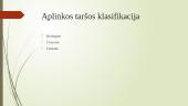 Kas yra aplinkos tarša? 5 puslapis